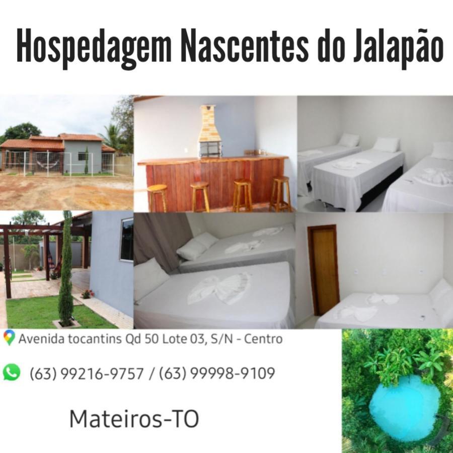 Hospedagem Nascentes Do Jalapao Mateiros Esterno foto